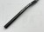 Kierowica Chromag OSX LTD 31.8 czarno srebrna. Zbliżenie na srebrny napis Fubar OSX LTD