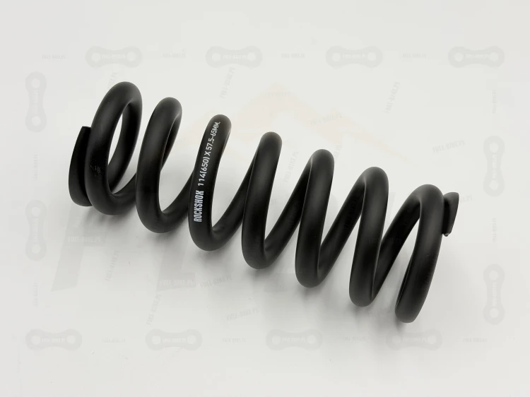 Sprężyna Rock Shox Metryczna Czarna o twardości LBS 650 i długości 57.5-65mm.