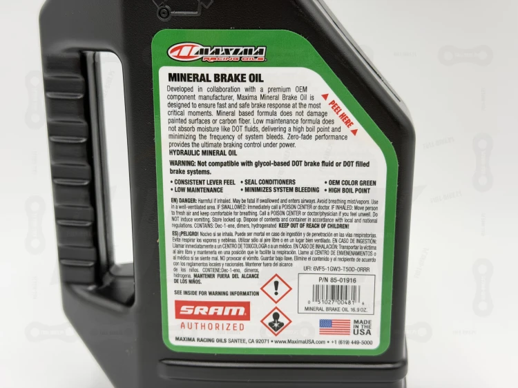 Płyn Hamulcowy Mineralny Maxima Sram 500ML