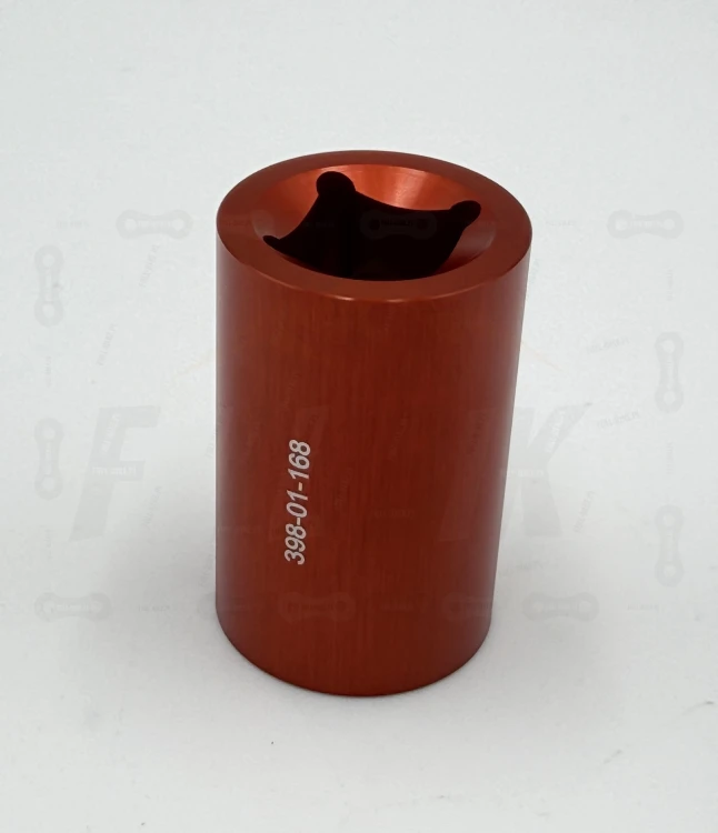 Klucz Fox Do Tłumika Grip X2 398-01-168 widok na numer produktu oraz cały klucz od boku