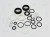 Zestaw Serwisowy Rock Shox Recon Silver TK C1+ Boost widok na wszystkie elementy zestawu, uszczelki itd