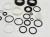 Zestaw Serwisowy Rock Shox Recon Silver TK C1+ Boost widok na wszystkie elementy zestawu, uszczelki itd, zbliżenie na produkt