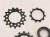 Zębatki Do Kasety Sram PG-1210/1230 11T 13T 15T zdjęcie przedstawia zbliżenie na zębatki