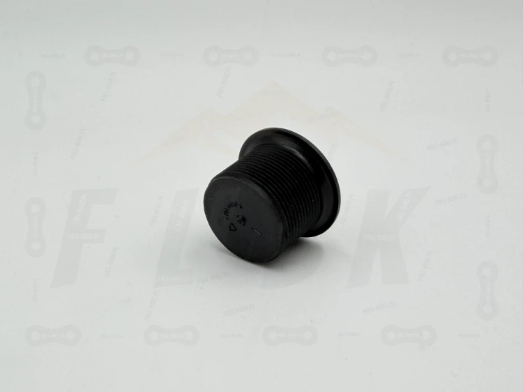 Nakrętka korby Shimano Hollowtech II FC-6800 główne zdjęcie nakrętki, widok od boku na nakrętkę