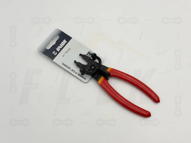 Unior Szczypce Do Spinek Łańcucha Master Link 1720/4DP produkt wraz z opakowaniem